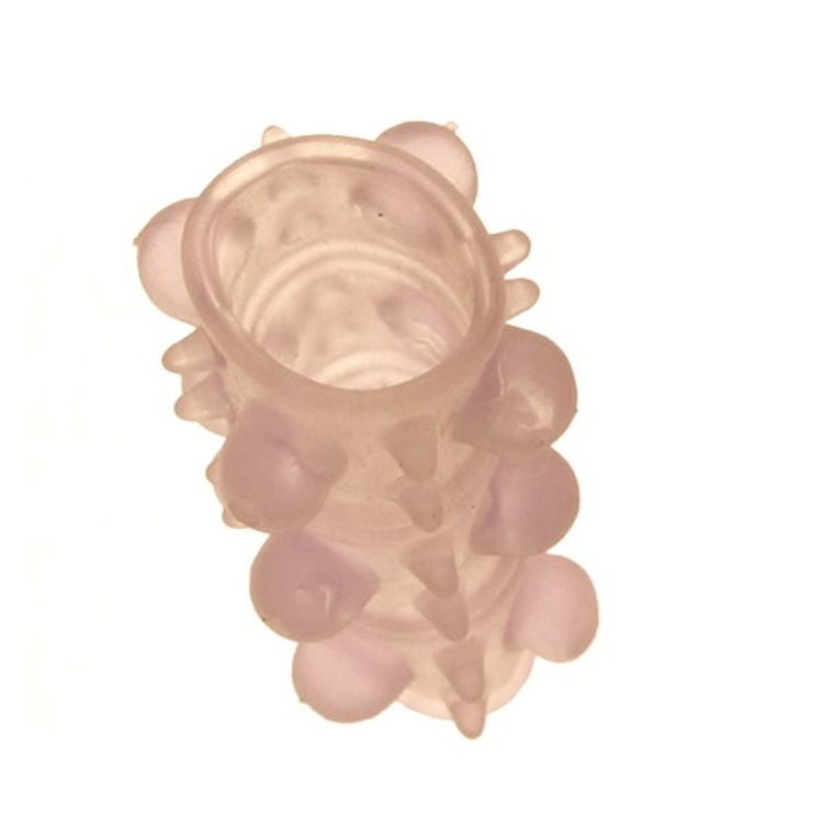 שרוולון סיליקון מנוקד לאיבר המין