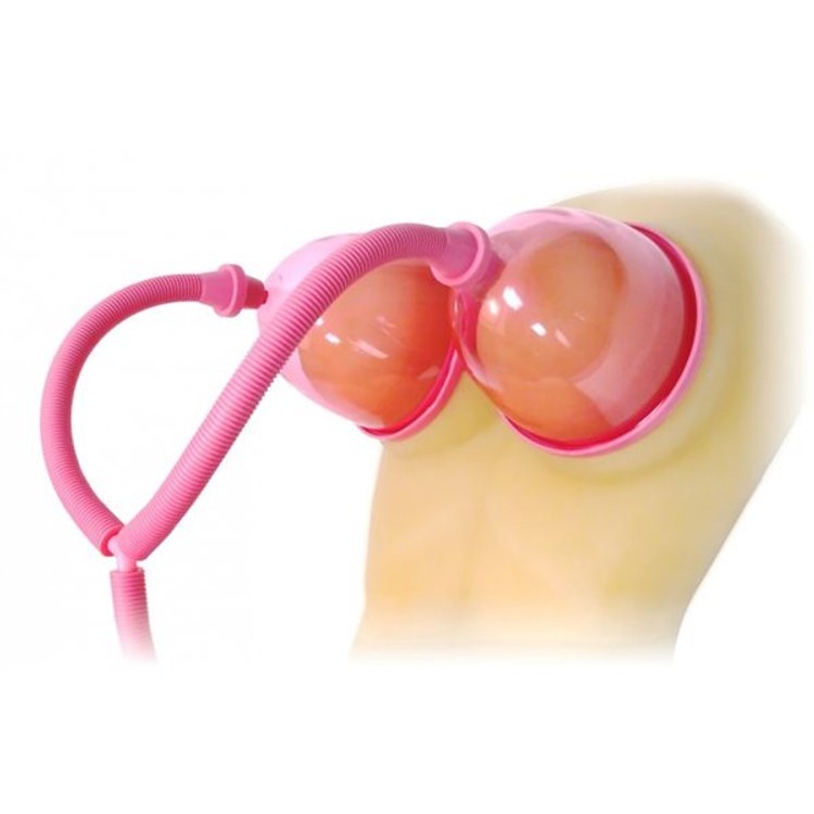 משאבת שדיים חזקה להגדלת החזה והפטמות