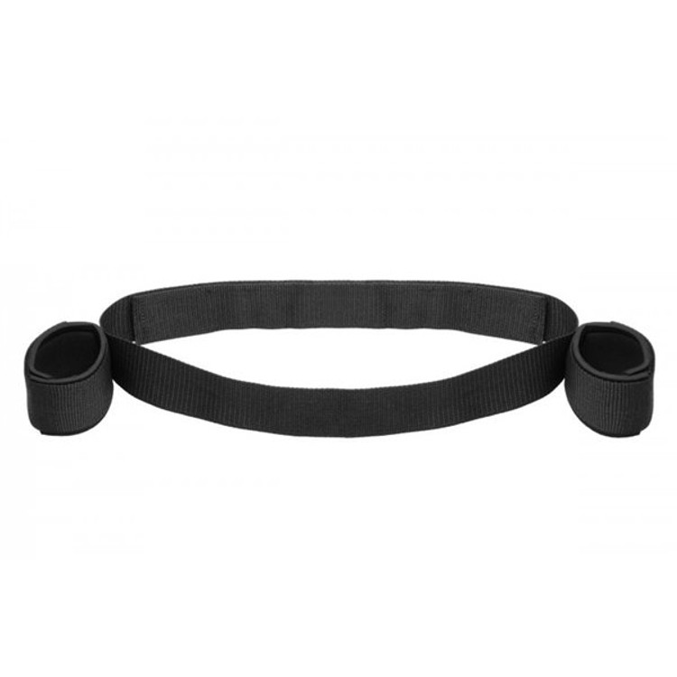 רצועת ריסון למותן עם אזיקי ידיים צמודים