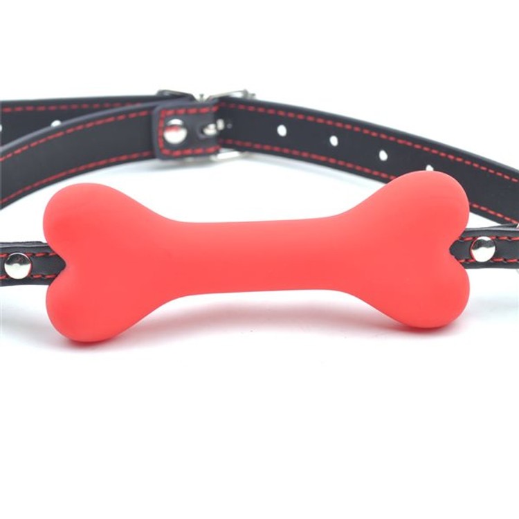 מחסום פה בעיצוב עצם עם נעילה מסיליקון