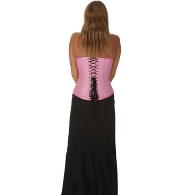 מחוך מסאטן בצבע ורוד משגע