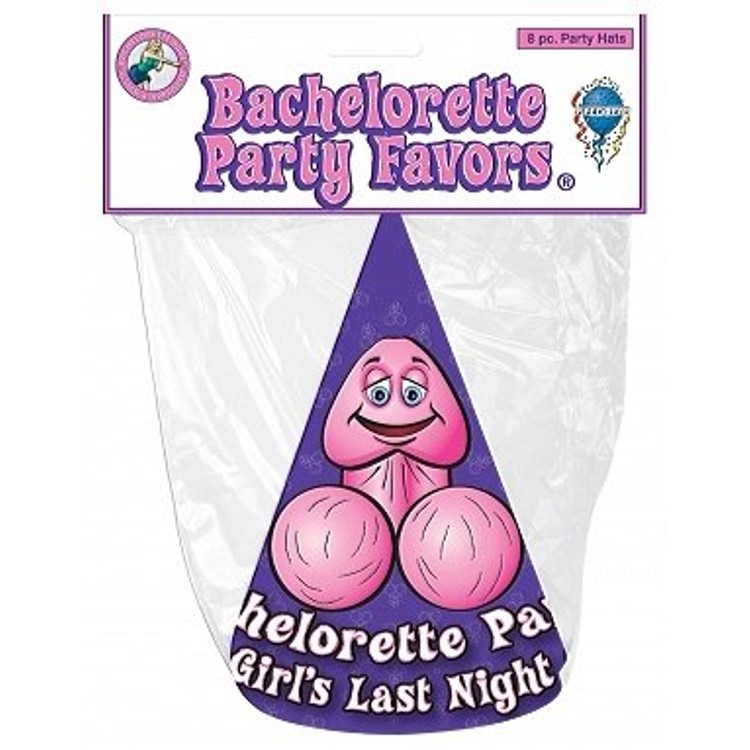מארז של 8 כובעים למסיבת רווקות