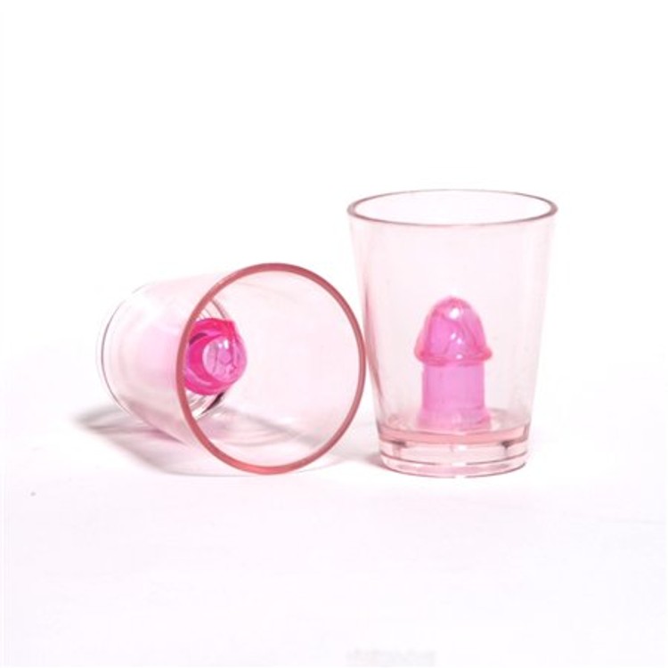 צמד כוסיות הקפצה במארז עם בולבול בתחתית