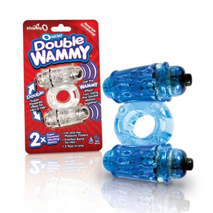 טבעת רטט עוצמתית כפולה של Screaming-O