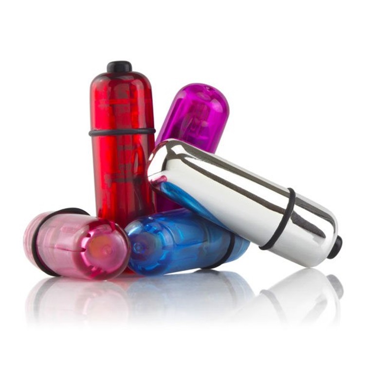 ביצת רטט שקופה בצבעים שונים