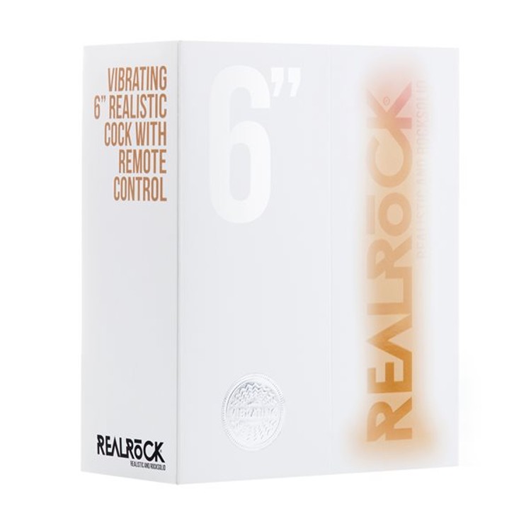 דילדו ריאליסטי נצמד ללא אשכים עם מנגנון רטט ובאורך 15 ס"מ