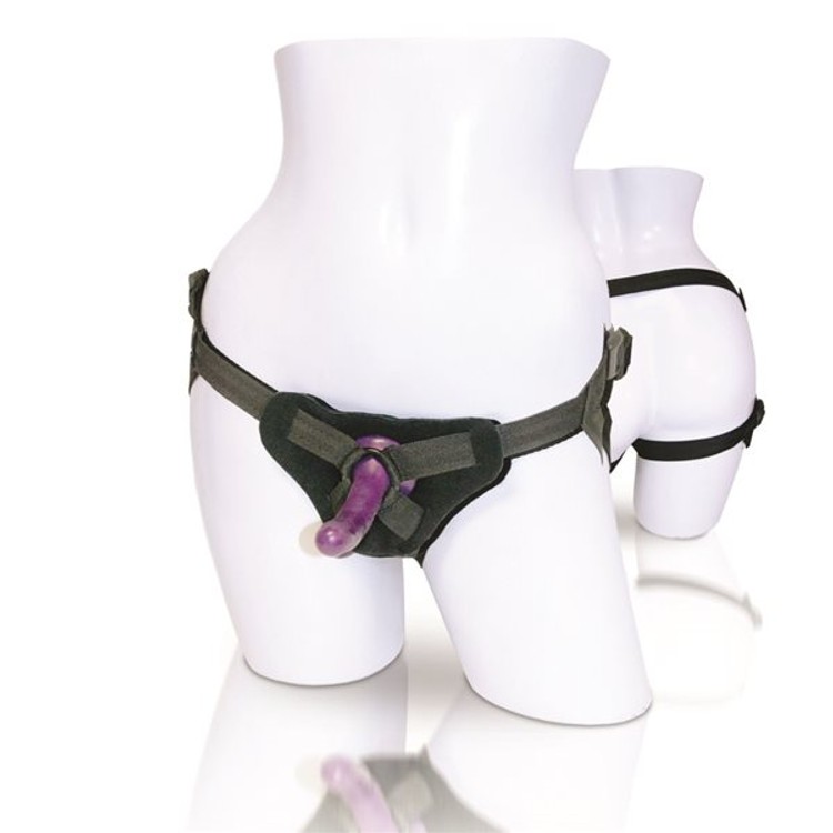 סטראפ-און בערכה למתחילים עם דילדו סיליקון