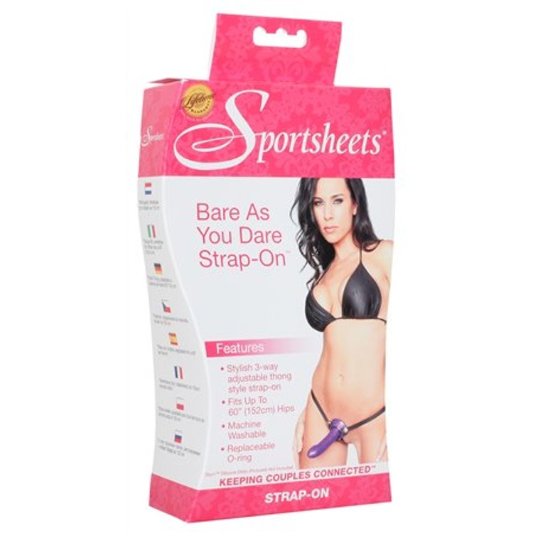 רתמת סטרפ און לדילדו דו צידי