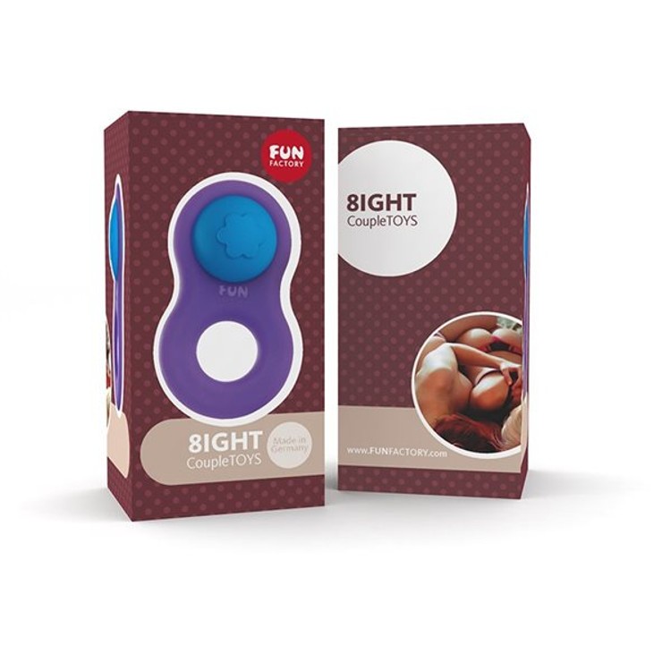 קוק רינג סיליקון איכותי עם משקולת Fun Factory 8IGHT