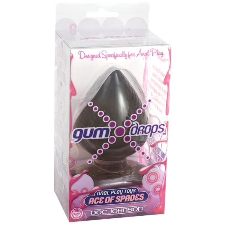 אס - פלאג אנאלי רחב בצורת טיפה