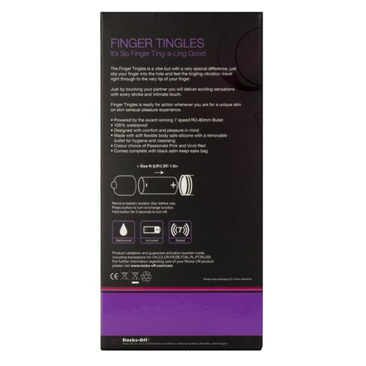 ויברטור אצבעוני לגרוי הדגדגן 7 מצבים