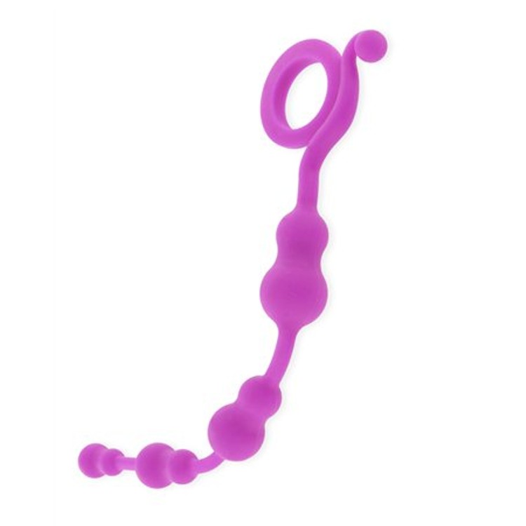 חרוזים אנאליים גמישים מסיליקון