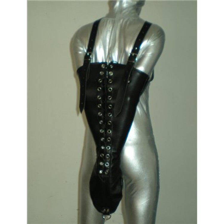 כורך ידיים מעור - Armbinder