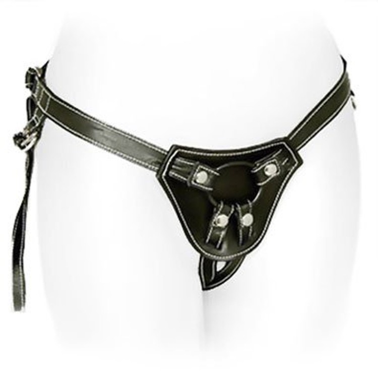 רתמת סטראפאון מקצועית מעור Bronco