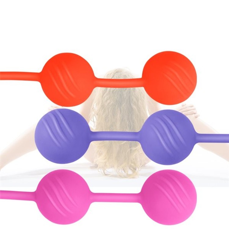 כדורי גיישה וגינאליים מסיליקון לחיזוק שרירי רצפת האגן