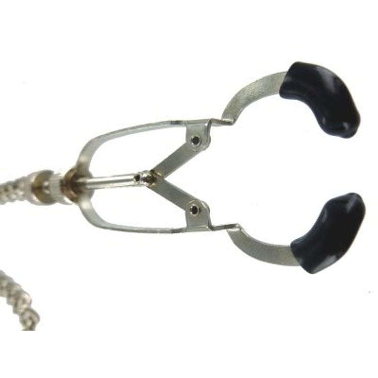 מצבטי פטמות מדוייקים וחזקים עם שרשרת