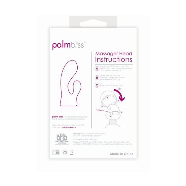 ראש סיליקון כפול למיני וונד מדגם Palm Power