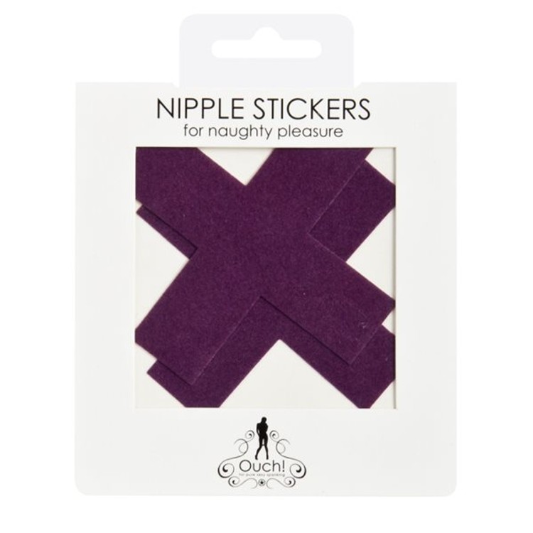 מדבקה לפטמות בצורת איקס