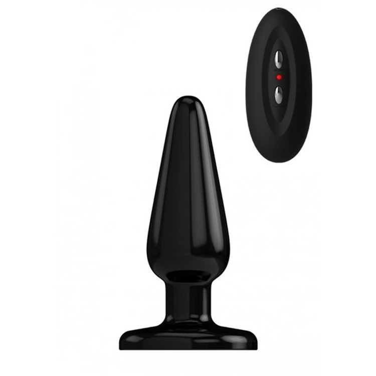 פלאג אנאלי איכותי מגומי בעל מנגנון רטט