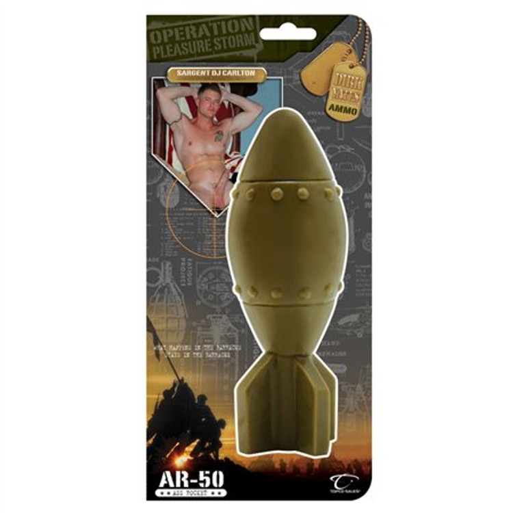 פלאג אנאלי רחב בצורת טיל עשוי SensaFirm