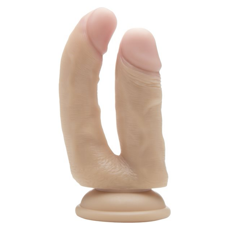 דילדו לחדירה כפולה אנאלי ווגינאלי 6.5"