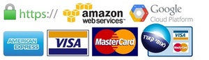 אתר מאובטח באמצעות SSL. אנו מכבדים ברטיסי Visa Amex Matercard ישראכארט PayPal