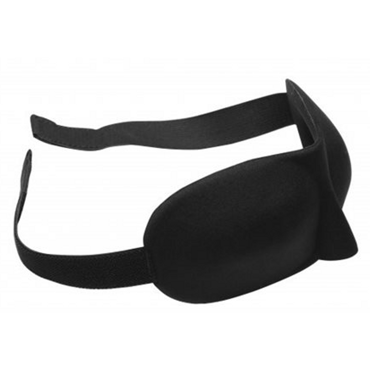 כיסוי עיניים מרופד עם סגירת סקוצ'