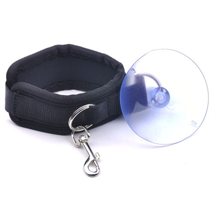 אזיקי בד וניאופרן עם כוסית ואקום נצמדת