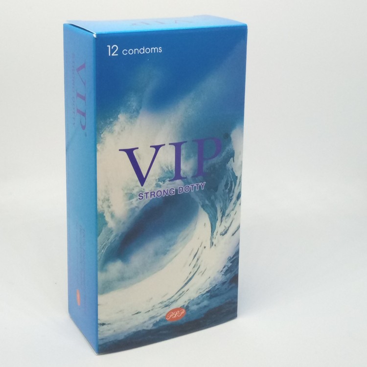 מארז קונדומים VIP במרקם מנוקד להעצמת התחושות