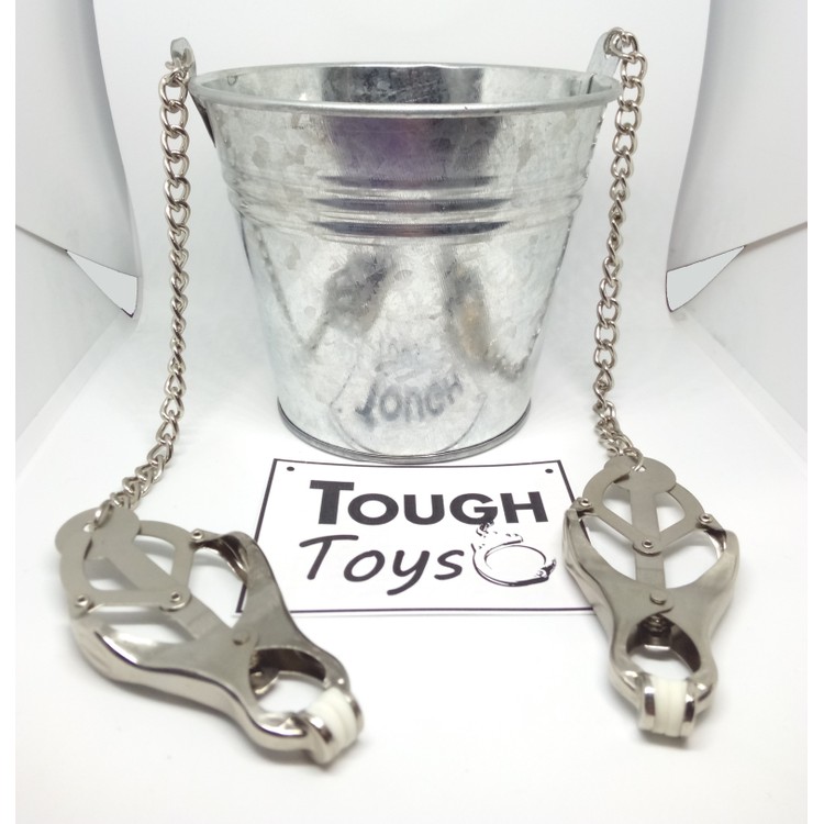 מצבטים יפניים עם דלי להוספת משקולות