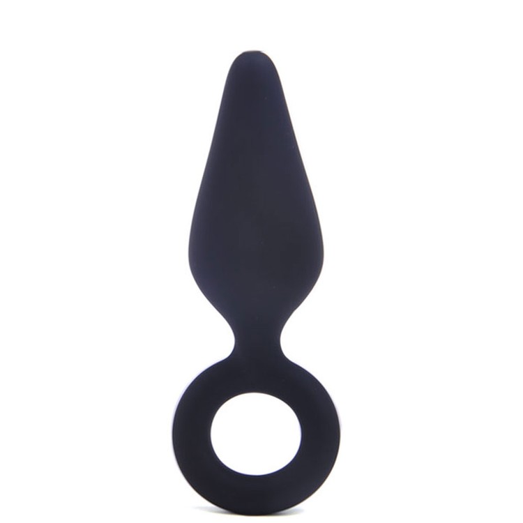 פלאג אנאלי עם בסיס טבעת למשחקים אנאלים מהנים