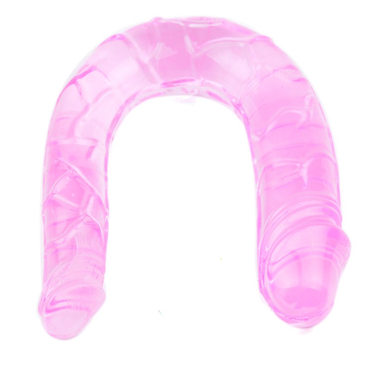 דילדו דו צדדי צר באורך 30 ס"מ