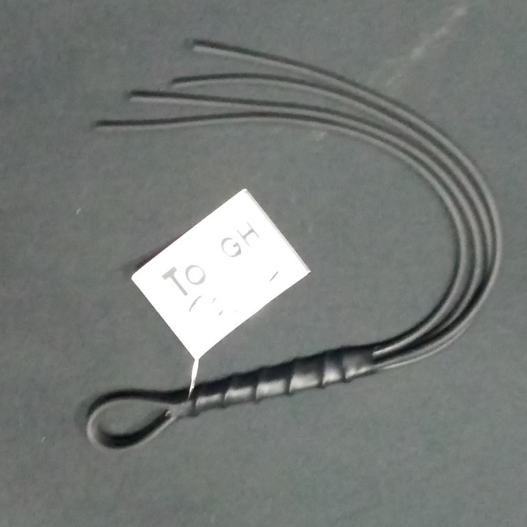 שוט גומי 4 זנבות עגולים בקוטר 5ממ מסדרת האקסטרים