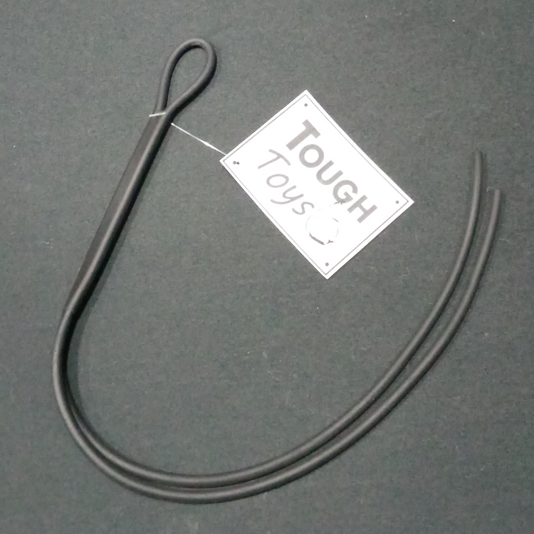 שוט גומי 2 זנבות 5ממ עם זנבות עגולים