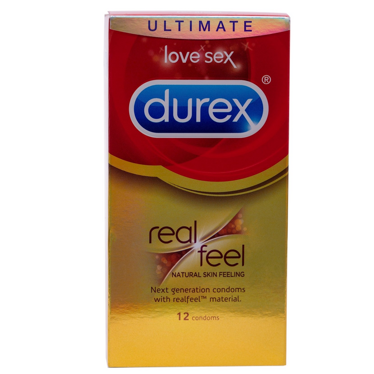 קונדום ללא לייטקס דורקס מיוצר ללא לטקס Durex RealFeel