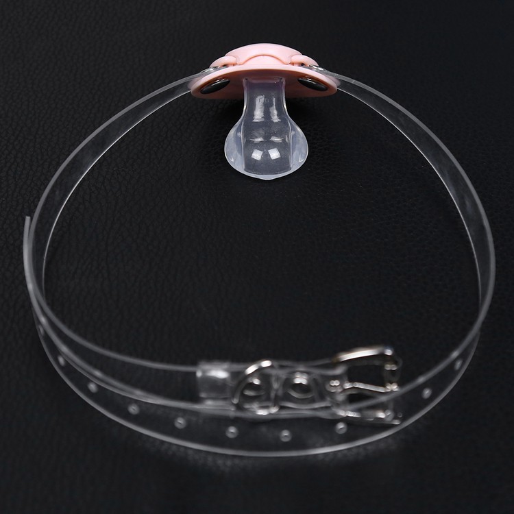 גאג מוצץ למשחקי DDLG עשוי סיליקון