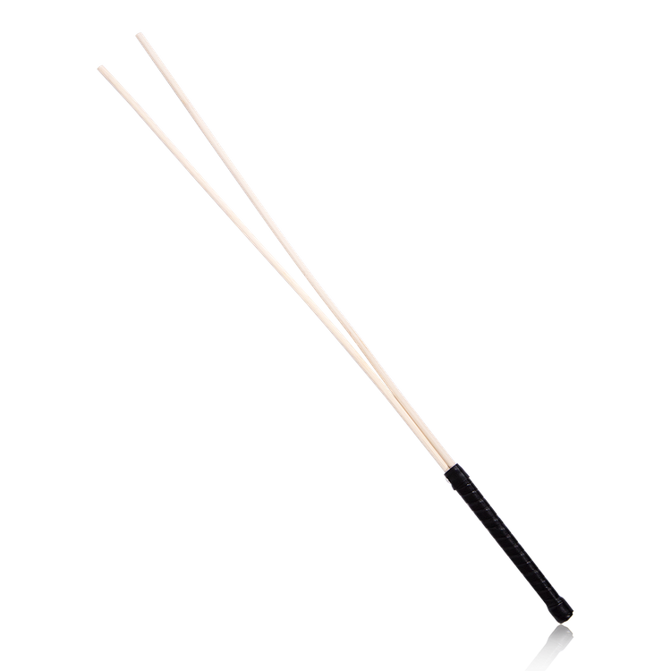 קיין ראטן מעובד עם 2 קנים באורך 60 ס"מ