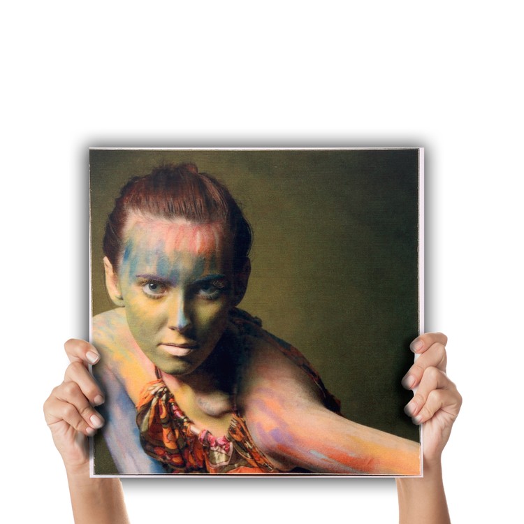 הדפסה על בלוק עץ 20X20cm