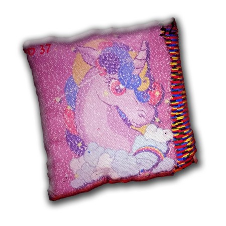 כרית פייטים חד קרן