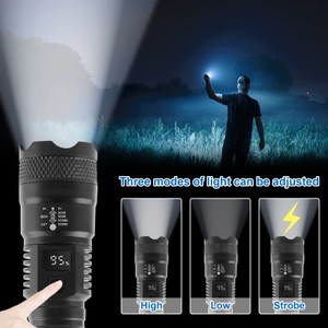 פנס נטען טלסקופי