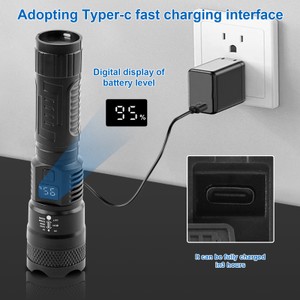 פנס נטען טלסקופי