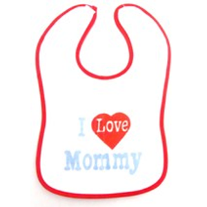 סינר איכותי עם סגרית סקוץ' I LOVE MOMMY