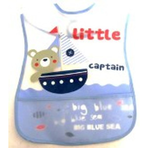 סינר איכותי ומיוחד לתינוק בשילוב כיס ועם דמויות שילדים אוהבים דוחה כתמים