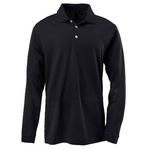 חולצת פולו לגבר שרוול ארוך 100% כותנה איכותית - למידות גדולות