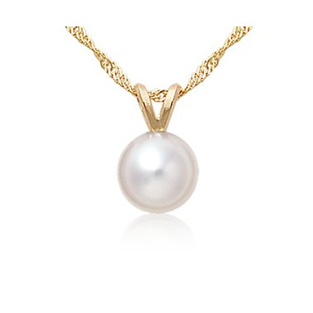 תליון פנינה בשילוב שרשרת גולדפילד איכותית