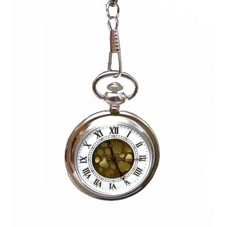 שעון כיס מרשים ואיכותי במראה קלאסי לגבר - ספרות רומיות
