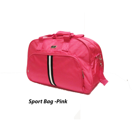 תיק ספורט / תיק לחדר כושר חזק ואכותי PINK COLOR