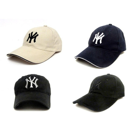 3 כובעי יאנקיז NY איכותיים ואופנתיים - במבחר צבעים שונים