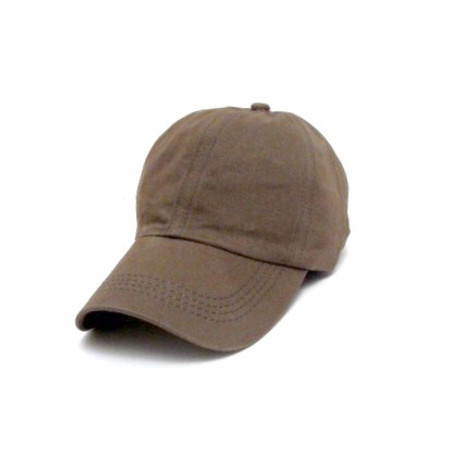כובע אפנתי מכותנה איכותית מראה חלק דגם UNISEX