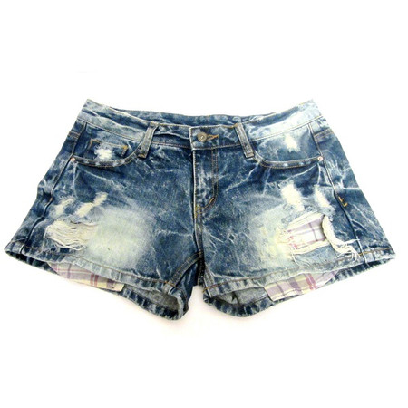 מכנס ג'ינס קצר לאישה לימי הקיץ החמים תואם L-XL